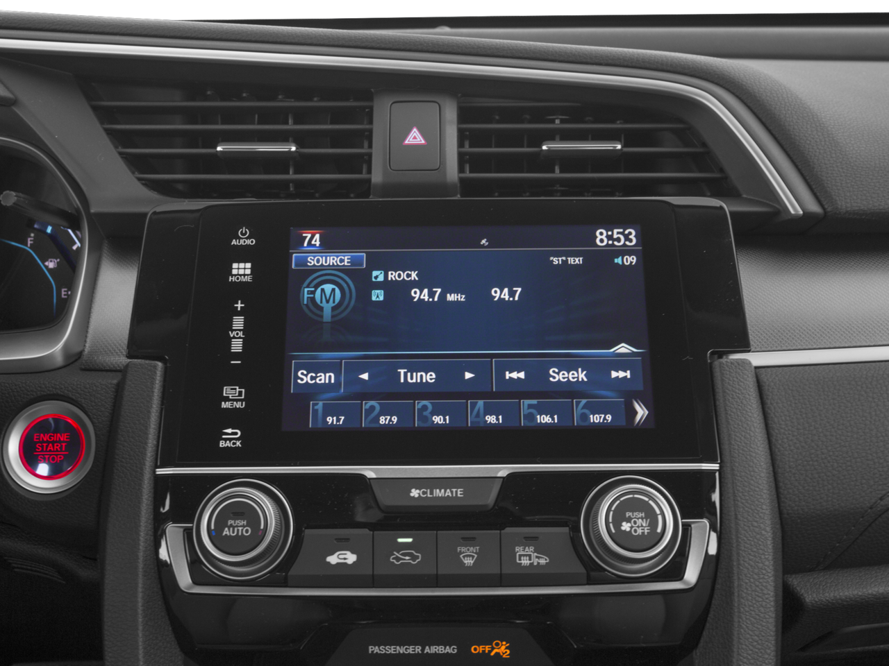 2016 Honda Civic EX w/Honda Sensing