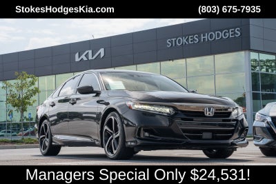 2022 Honda Accord Hybrid Sport
