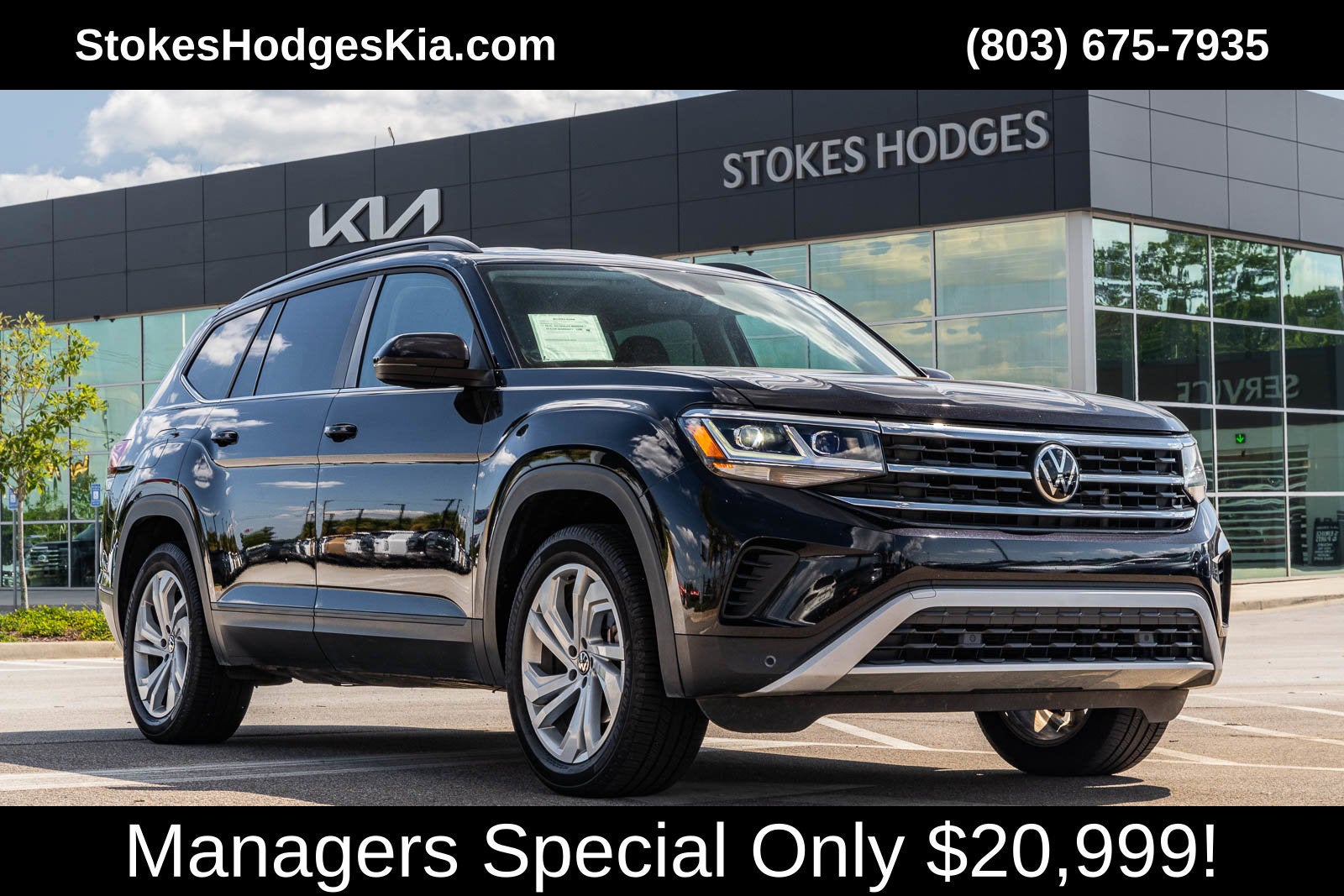 2022 Volkswagen Atlas 3.6L V6 SE w/Technology